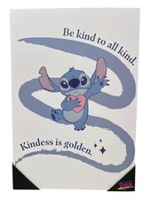 Disney Stitch Kindness Art in blu e rosanuovo di zecca