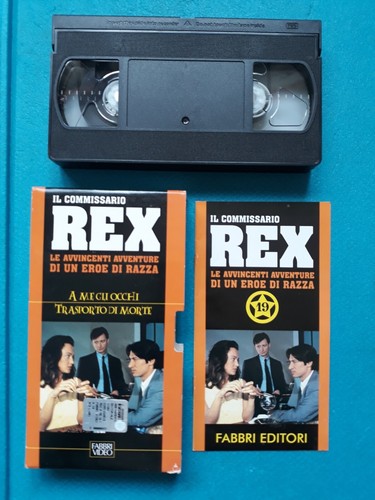 Vhs commissario rex - vhs,