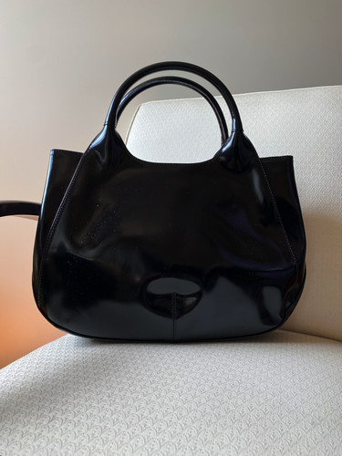 Borsa mano nera in - a,