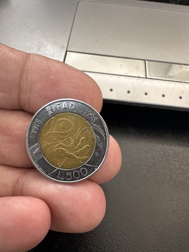 Moneta 500 lire ifad - moneta,