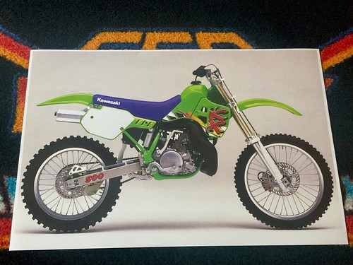 Poster kawasaki kx 500 - 🏁,