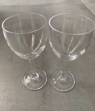 Coppia calici da vino vetro