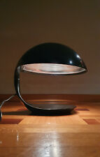 Lampada da tavolo "Cobra" di Elio Martinelli per Martinelli Luce in resina nera