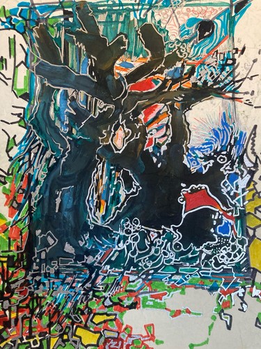 Pittura tecnica mista gouache - tecnica,