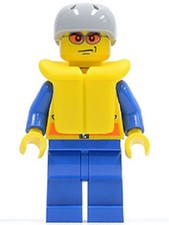 LEGO® Minifig cty0078 - Coast Guard City - Speedboat Pilot