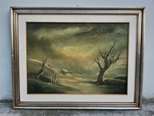 ROMANO MUSSOLINI olio tela