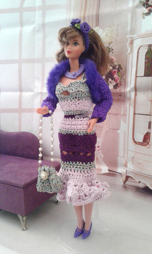 Abito vestito per barbie - abito,