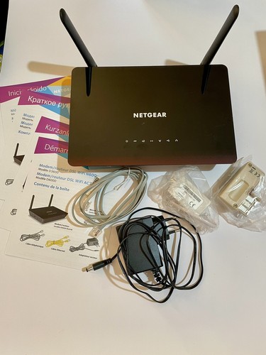 Modem router netgear - modem, d6000-100