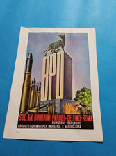 PUBBLICITA' WW2 1942 AUTARCHIA