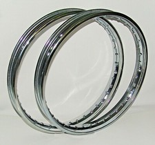 COPPIA CERCHI IN ACCIAIO MOTO