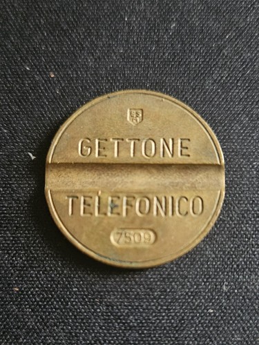 Gettone telefonico raro 7509 - telefonico,