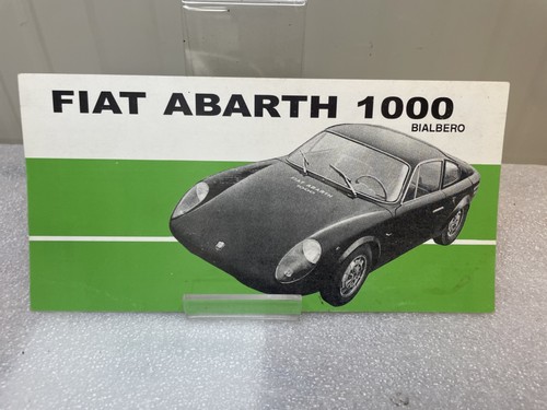 Depliant brochure fiat abarth - fiat,