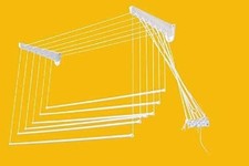 JUMBO STENDI BIANCHERIAPARETE/BALCONE 103/4 STEED 160CM