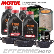 Tagliando HONDA Hornet 600 1998 1999 2000 2001 2002 MOTUL 7100 Filtri pastiglie