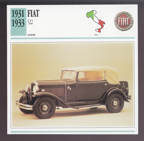1931 1932 1933 - 522, tourer