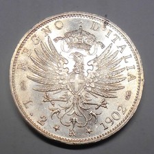 2 Lire 1902  AG  conservazione