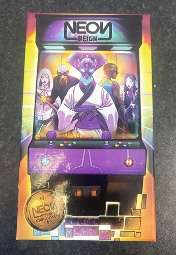 Neon reign card game - reign,