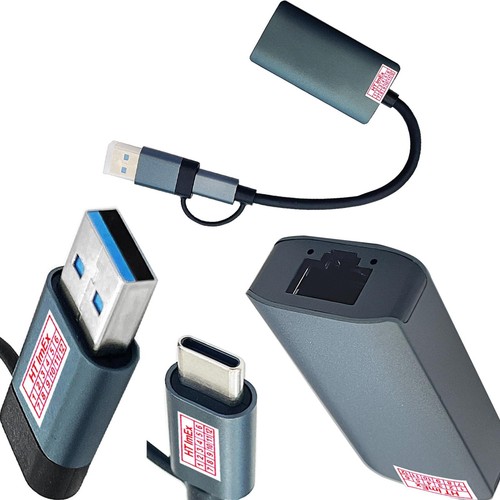 Adattatore rete 1 - in, usb