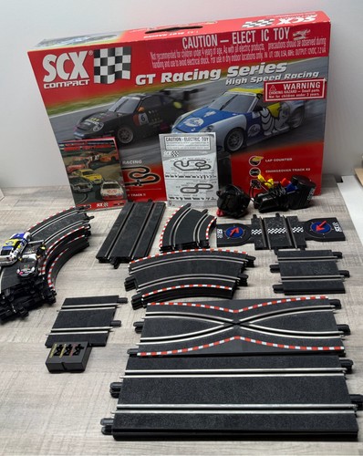 Set slot car scx - compact, gt