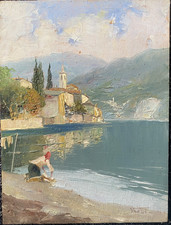 ::VARLI DIPINTO OLIO LAVANDAIA