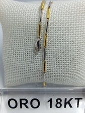 Bracciale in oro giallo 750 18