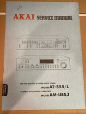 AKAI AT-S55 AT-S55/L AM-U55