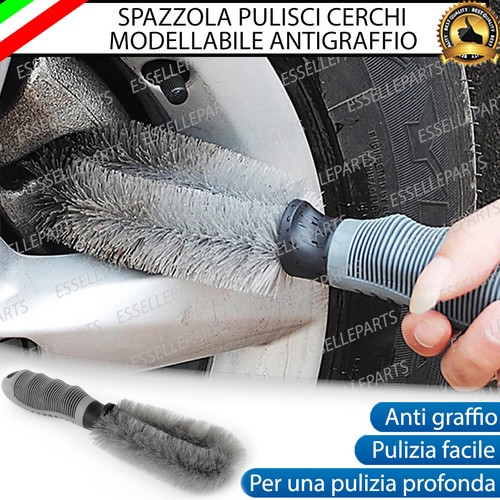 Spazzola lava cerchi lega - spazzola, in