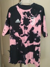 ADIDAS Juventus Maglia 2019/20 Pre Partita Rosa Nero 7/8 anni