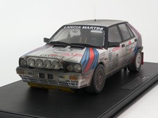 TopMarques Lancia Delta HF 4WD #6 Biasion Monte Carlo 1987 DIRTY 1/12 TMR1263AD