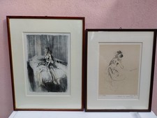 2  Rare Litografie  Di ALBERTO    SUGHI  Del 1963.