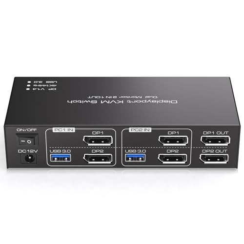 Tjcxele displayport switch kvm - displayport,