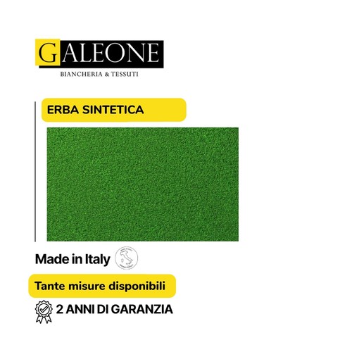 Erba sintetica da - 7, mm