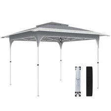 Outsunny gazebo pieghevole - pieghevole, con