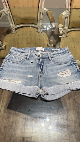 Pantaloncini donna denim con