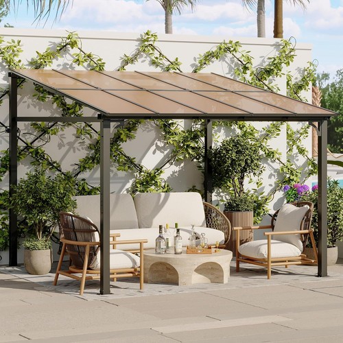 10x10 lean gazebo - ft, to