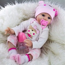 Bambola neonato silicone