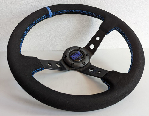 Volante pelle scamosciata - volante,
