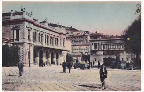 P05147 cartolina trieste - -,
