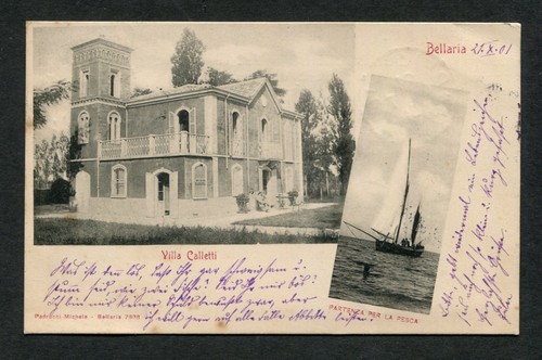 Er105 cartolina bellaria - er105,