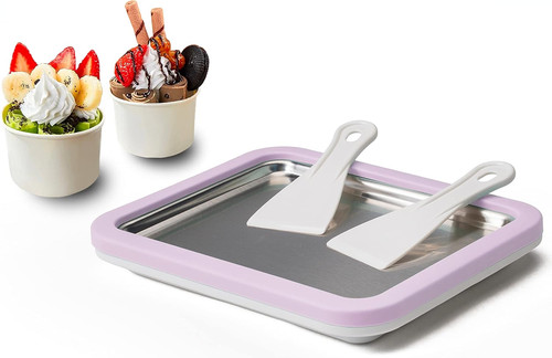 Rolled ice cream maker - ice,