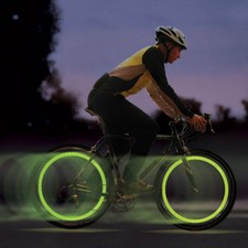 Luce Bicicletta Valvole LED Moto Copri Auto Ruota Bike Bici Luce Car xa