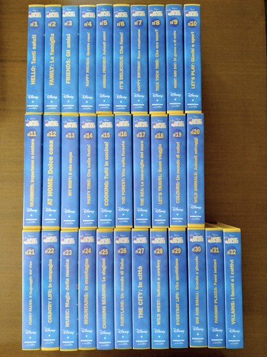 Disney magic english vhs - disney's,