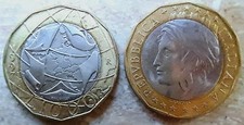 MONETA MILLE 1000 LIRE 1997 -