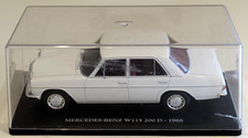 MERCEDES-BENZ 200 D W 115 1968 - AUTO VINTAGE - HACHETTE - 1:24 - DIFETTI