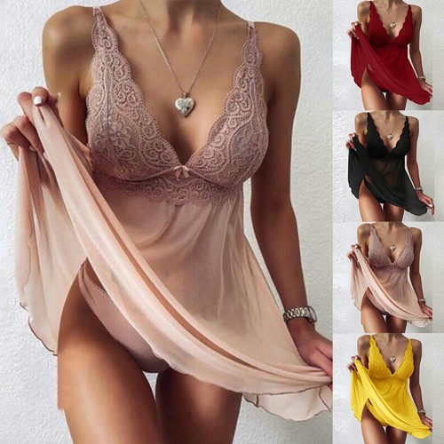 Abito collo lingerie - collo, v