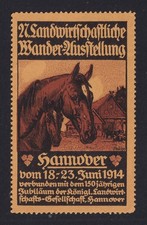 GERMANIA 1914 Hannover Horse