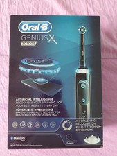 Oral-B Genius X Spazzolino Elettrico 20100s Oscillante con Caricatore - Nero
