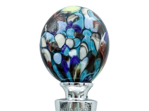 Tappo bottiglia murano vetro - bottiglia,