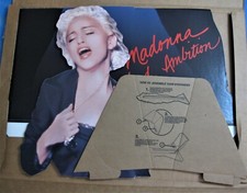 MADONNA PROMO DISPLAY BLOND AMBITION TOUR STAND 6'4'' BOX BOY TOY 1990 RARO
