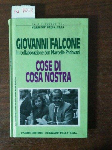 Giovanni falcone cose di - cose,